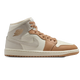 Nike Women's Air Jordan 1 Mid Shoes - Pale Ivory / Hemp / Sail / Light Orewood Brown