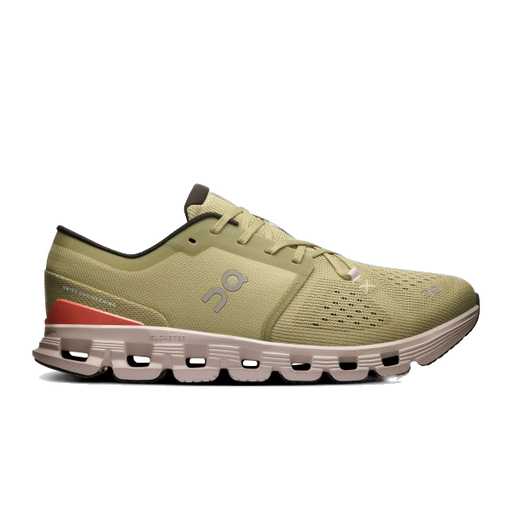 On Men's Cloud X 4 Shoes - Caper / Salmon - Just For Sports