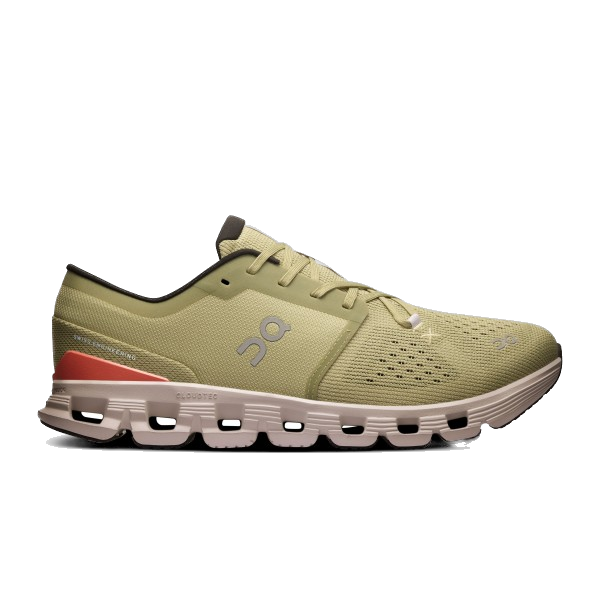 On Men's Cloud X 4 Shoes - Caper / Salmon - Just For Sports