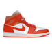 Nike Women's Air Jordan 1 Mid Shoes - Summit White / Amber Brown / Cosmic Clay - Just For Sports