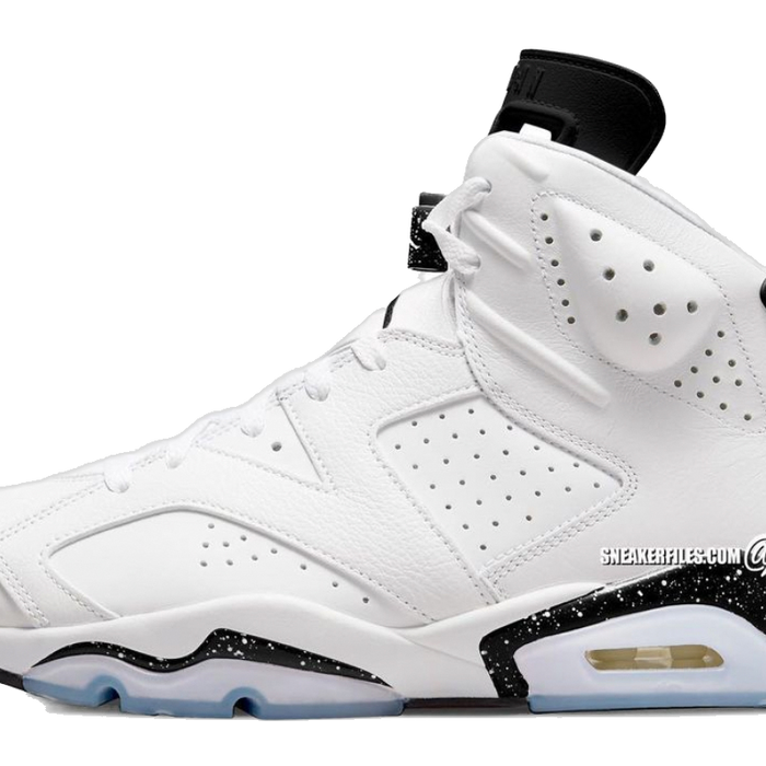 Nike Men's Jordan 6 Retro Shoes - White / Black