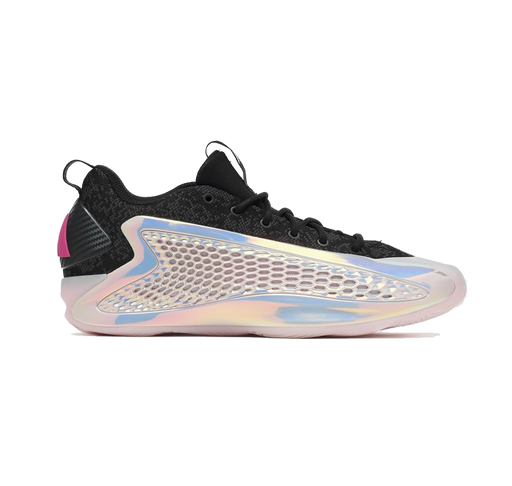 Adidas Men's Anthony Edwards 1 Low Shoes - Core Black / Almost Pink / Lucid Fuchsia - Just For Sports