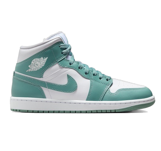 Nike Women's Air Jordan 1 Mid Shoes - White / Cannon - Just For Sports