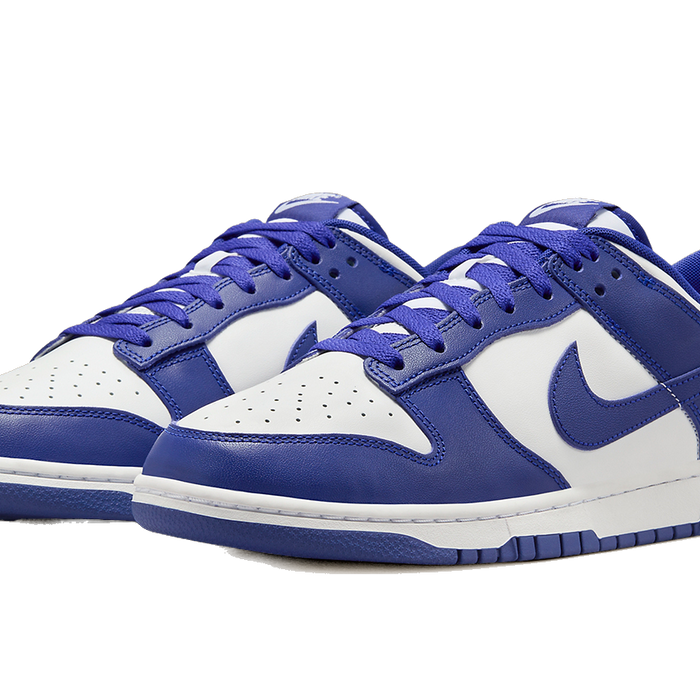 Nike Men's Dunk Low Shoes - White / Concord / University Red