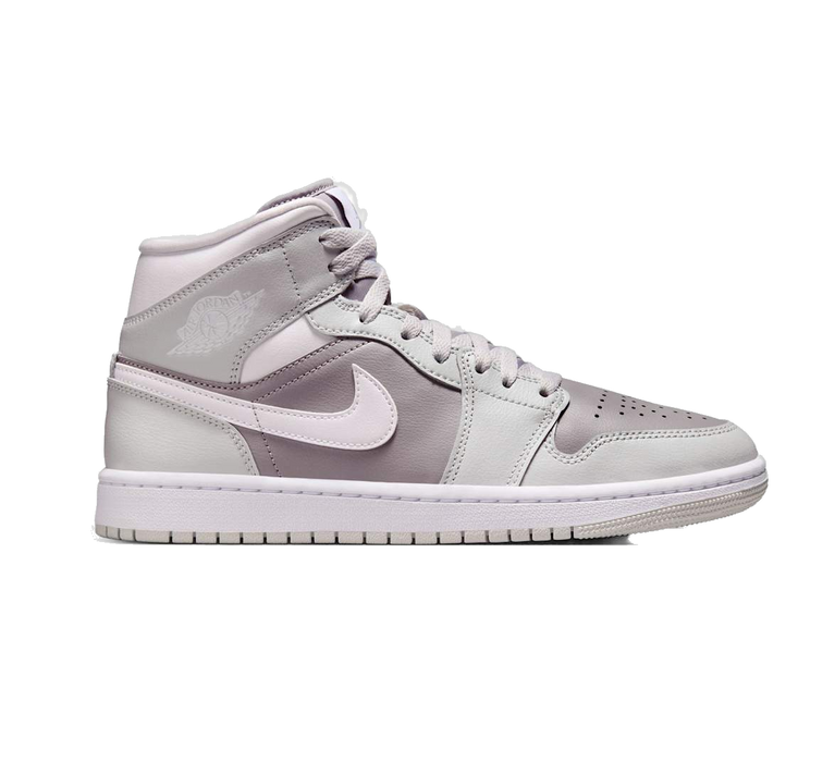 Nike Women's Jordan 1 Mid Shoes - Photon Dust / White / Atmosphere Grey - Just For Sports