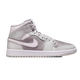 Nike Women's Jordan 1 Mid Shoes - Photon Dust / White / Atmosphere Grey