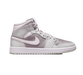 Nike Women's Jordan 1 Mid Shoes - Photon Dust / White / Atmosphere Grey - Just For Sports