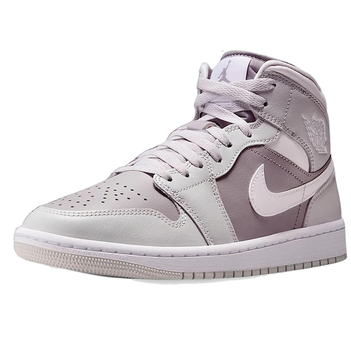 Nike Women's Jordan 1 Mid Shoes - Photon Dust / White / Atmosphere Grey - Just For Sports