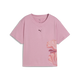 Puma Women's Floral Ribbon Tee - Poised Pink