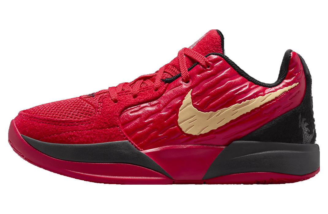 Nike Kids' Ja 2 Shoes - University Red / Celestial Gold / Black