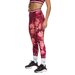 Puma Women's Strong Floral Ribbon Tight Leggings - Red - Just For Sports