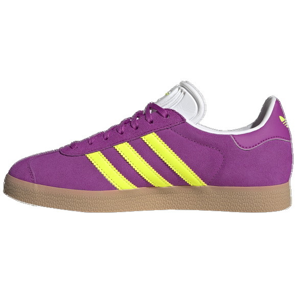 Adidas Women's Gazelle Shoes - Purple Burst / Solar Yellow / Offwhite Just For Sports Adidas Women's Gazelle Shoes - Purple Burst / Solar Yellow / Offwhite Just For Sports