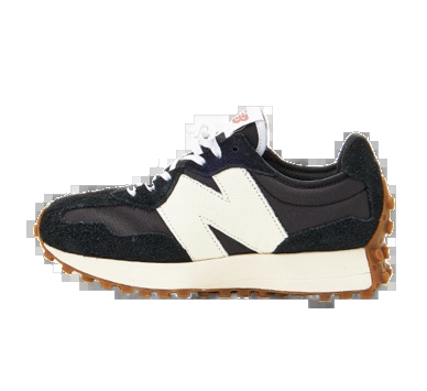 New Balance Women's 327 Shoes - Black / White / Mineral Red - Just For Sports