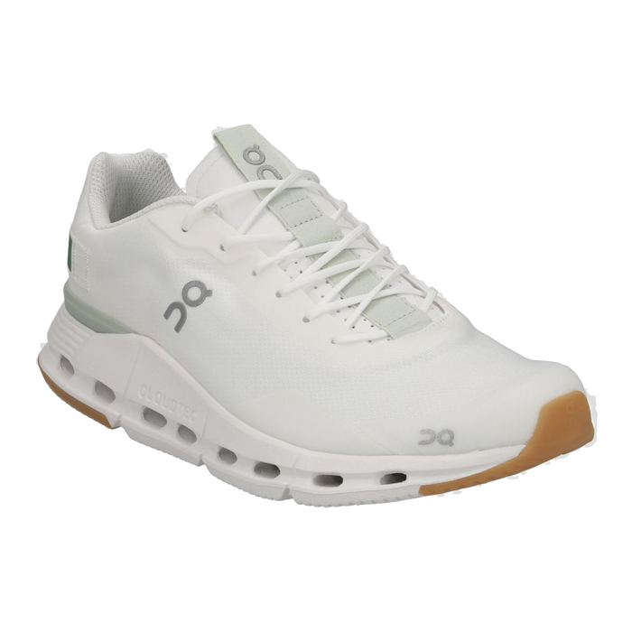 On Running Men's Cloudnova Form Shoes - White / Green