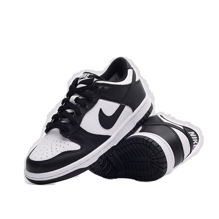 Nike Kids' Dunk Low Shoes - White / Black