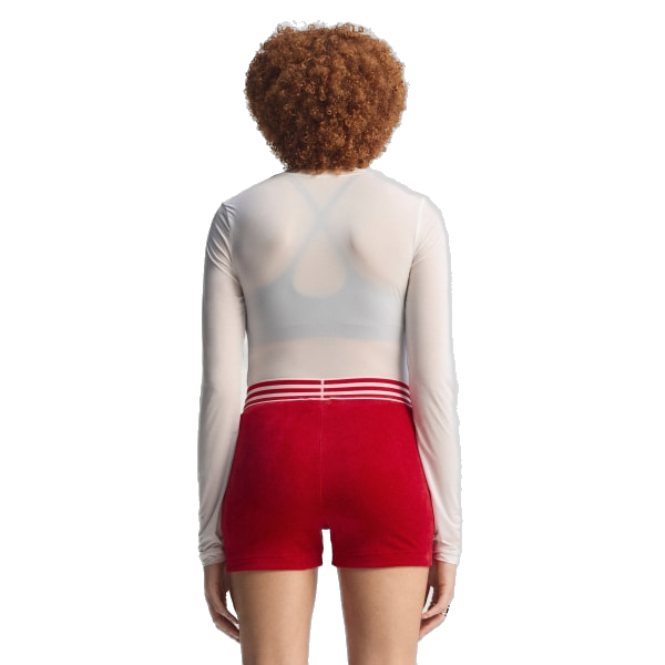 Adidas Women's Winterized Booty Shorts - Better Scarlet - Just For Sports