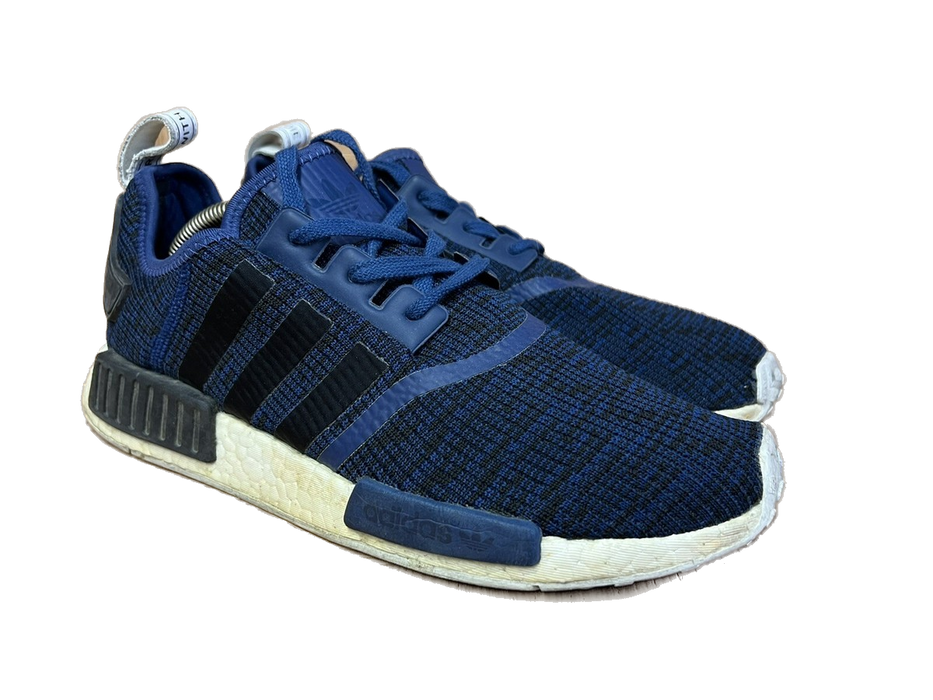 Adidas Men's Nmd R1 Shoes - Mystic Blue / Core Black / Collegiate White - Just For Sports