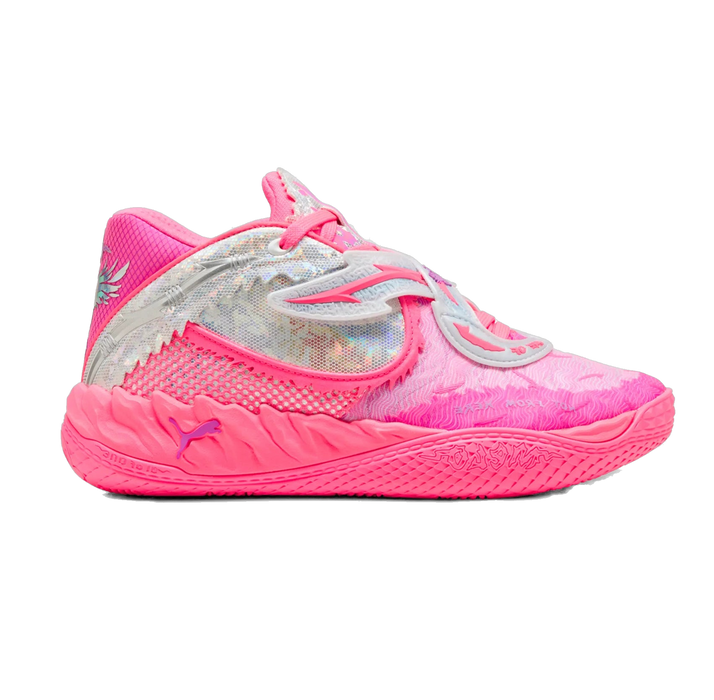 Puma Unisex's Mb.05 World Tour Shoes - Sun Struck / Pure Magenta - Just For Sports