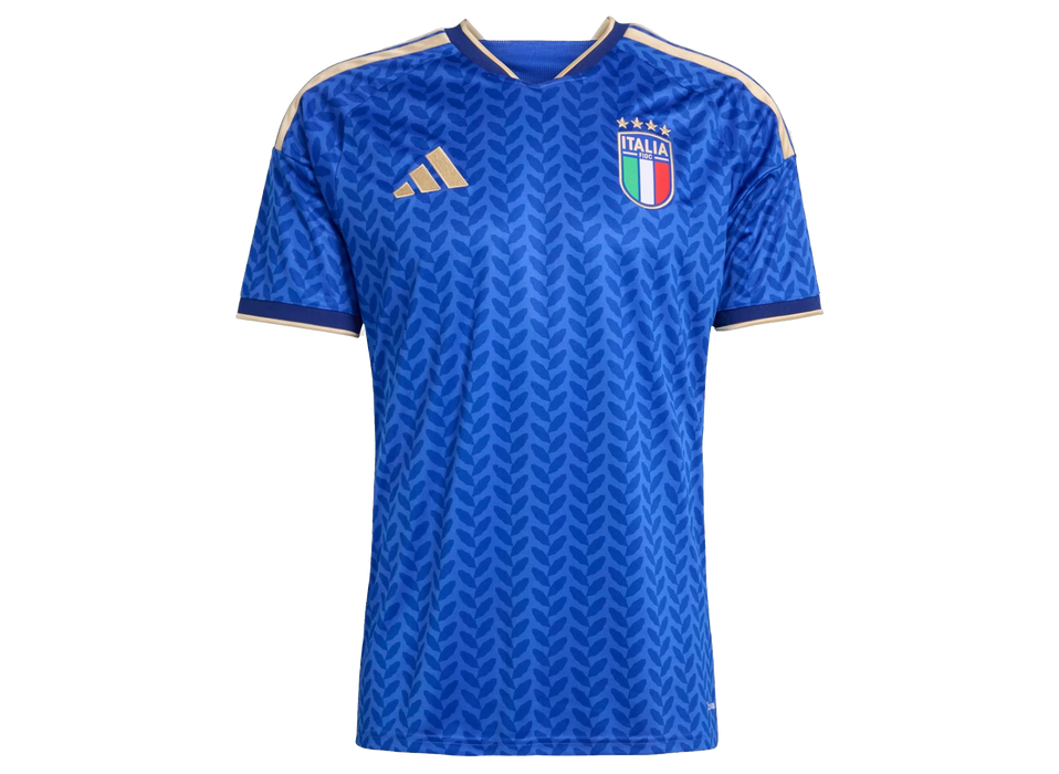 Adidas Men's Italy 26 Home Jersey - Bold Blue / Gold - Just For Sports