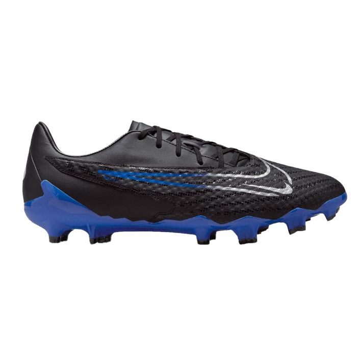 Nike Men's Phantom Gx Academy Soccer Shoes - Black / Chrome / Hyper Royal - Just For Sports