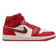 Nike Women's Air Jordan 1 Mid Se Shoes - Sail / Team Red / Varsity Red
