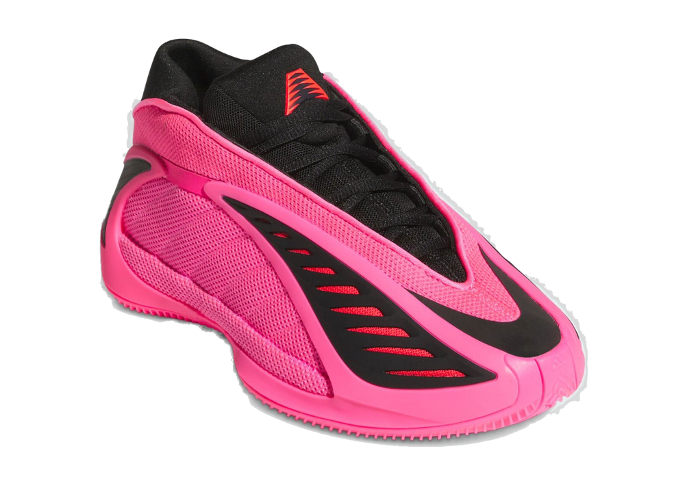 Adidas Men's Anthony Edwards 2 Shoes - Lucid Pink / Core Black / Lucid Red - Just For Sports