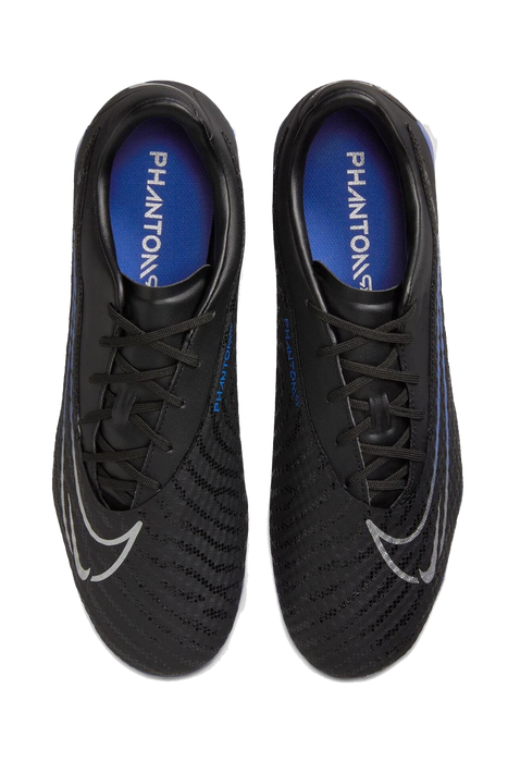 Nike Men's Phantom Gx Academy Soccer Shoes - Black / Chrome / Hyper Royal - Just For Sports