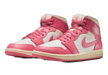 Nike Women's Jordan 1 Mid Shoes - Sail / Guava Ice / Muslin / Pink Salt - Just For Sports