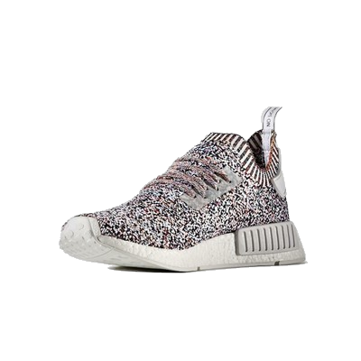Adidas Men's Nmd R1 Shoes - Core White / Multi-Color - Just For Sports
