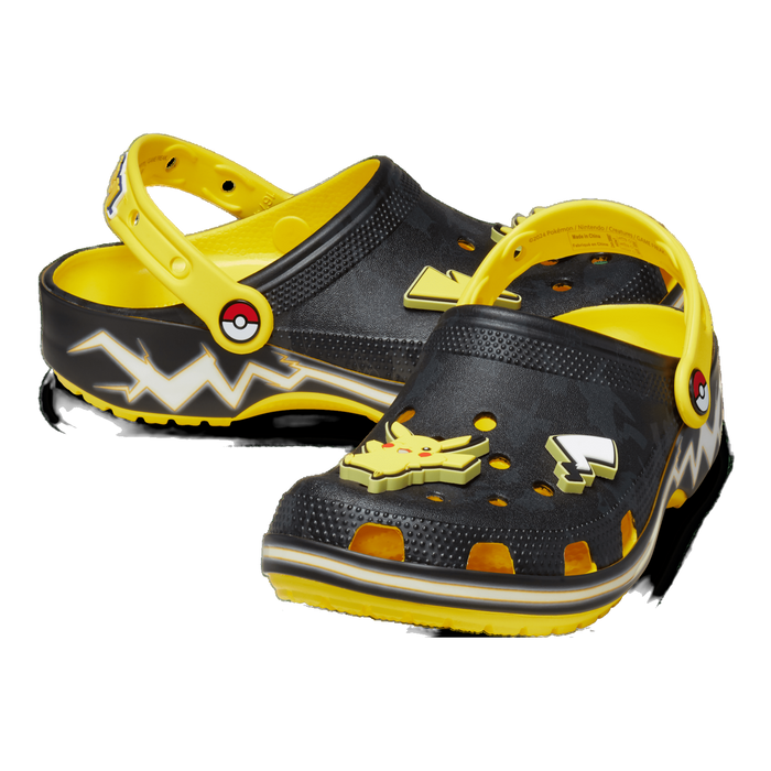 Crocs Unisex Pokemon Pikachu Classic Clog Shoes - Lemon - Just For Sports