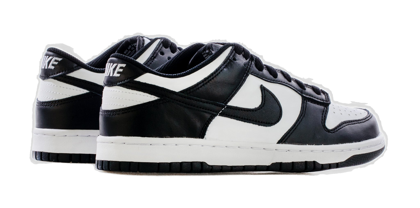 Nike Kids' Dunk Low Shoes - White / Black