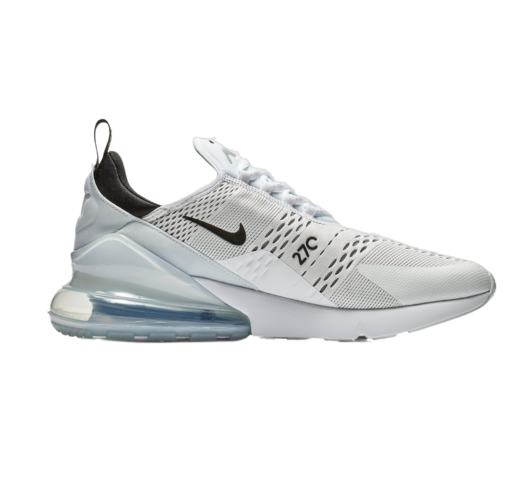 Nike Men's Air Max 270 Shoes - White / Black - Just For Sports