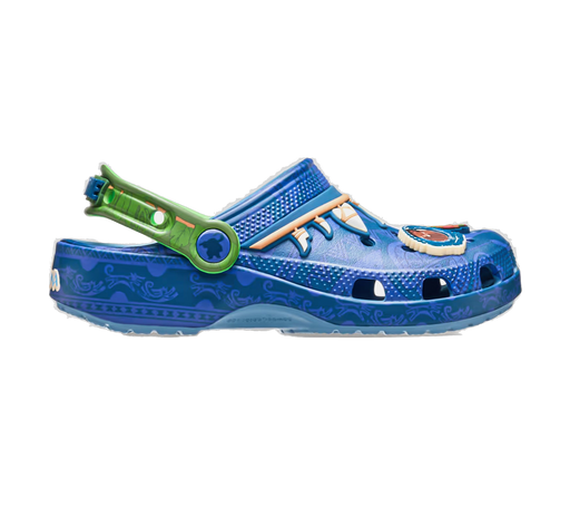 Crocs Kids' Disney Maui Classic Clog Shoes - Blue / Green - Just For Sports