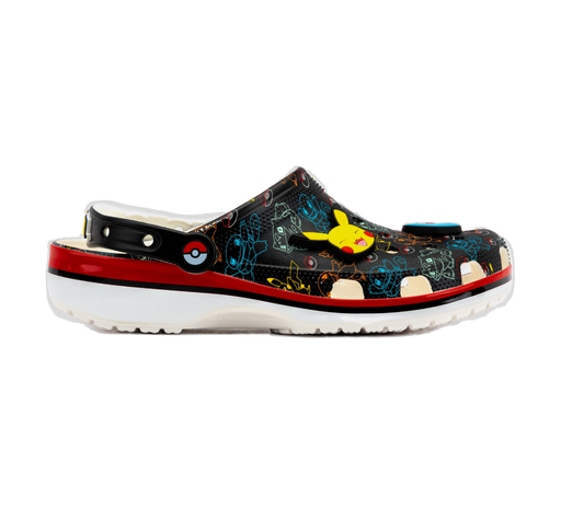 Crocs Unisex Pokemon Starters Clogs - Black / Orange - Just For Sports