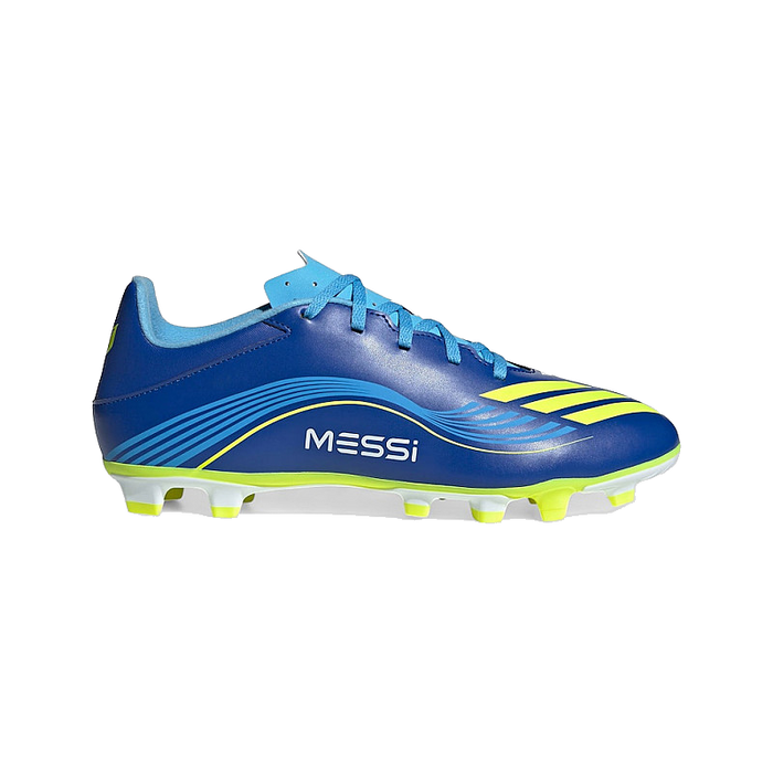 Adidas Men's F50 Messi Club Shoes - Royal Blue / Solar Yellow / Semi Blue Burst - Just For Sports