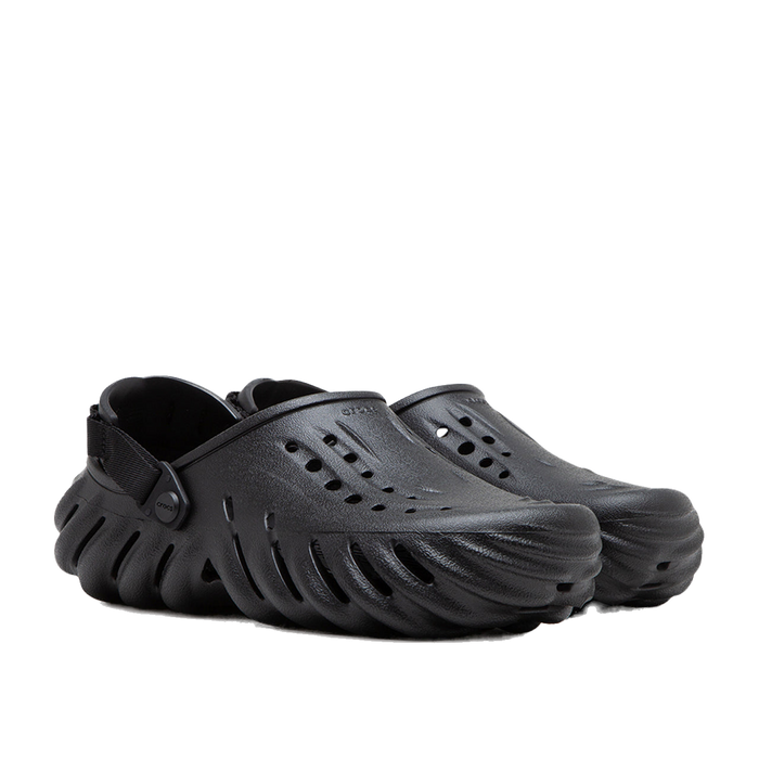 Crocs Unisex Echo Clog Shoes - Black - Just For Sports