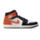 Nike Men's Jordan 1 Mid Shoes - Starfish / White / Sail / Black
