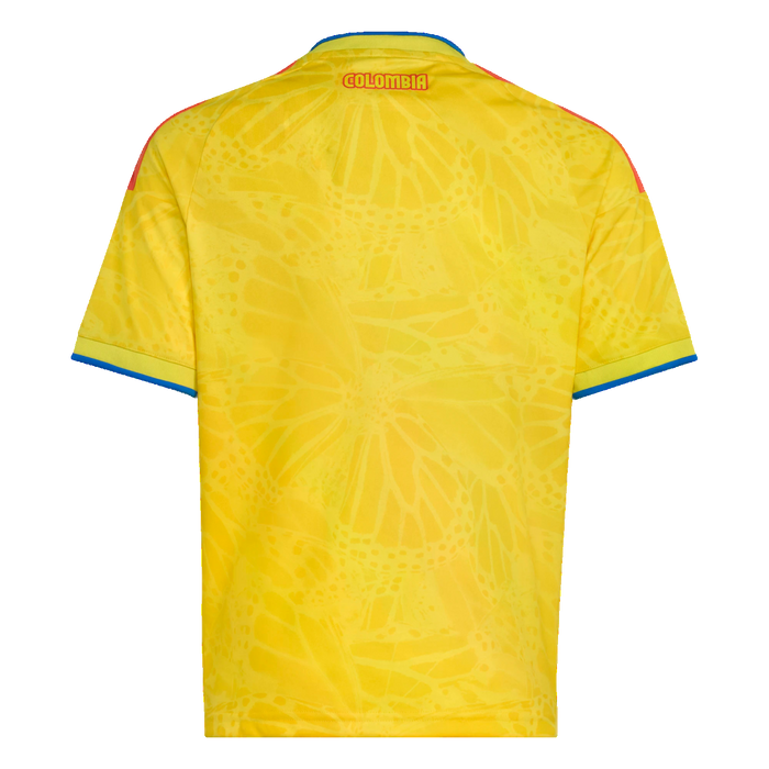 Adidas Kids' Colombia 2026 Youth Home Jersey - Yellow - Just For Sports