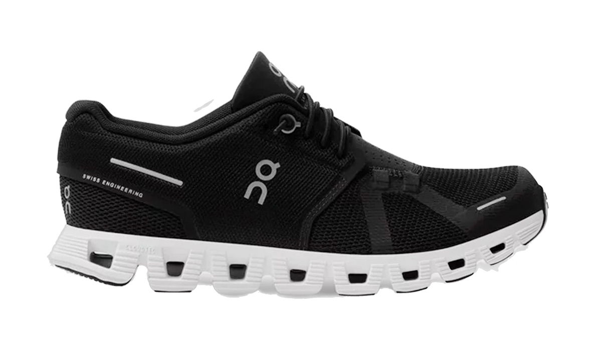 On Running Men's Cloud 5 Shoes - Black / White - Just For Sports