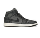 Nike Women's Air Jordan 1 Mid Shoes - Smoke Grey / Off Noir / Sail - Just For Sports