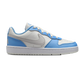 Nike Kids' Court Borough Low Recraft Shoes - Summit White / Cobalt Pulse / White / Vast Grey