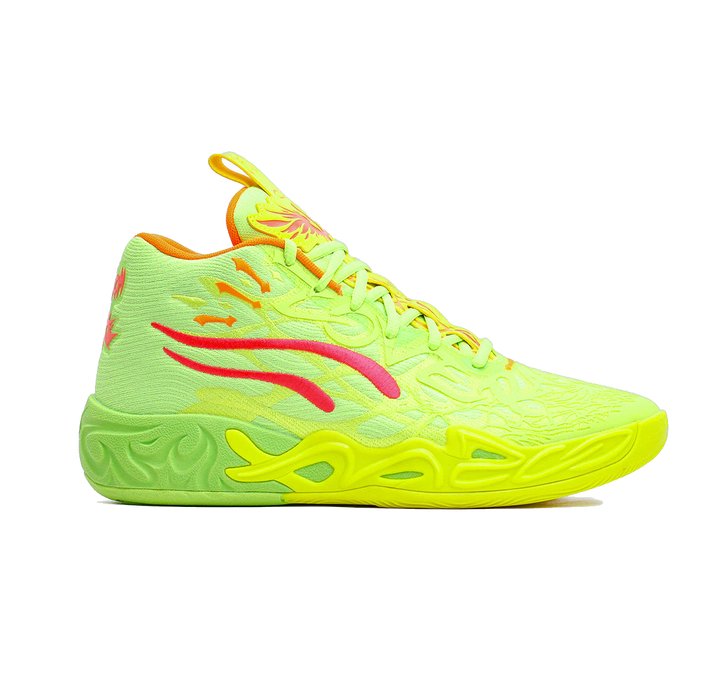 Puma Men's Mb.04 Gem Shoes - Yellow Alert / Green Glare / Pink Alert - Just For Sports