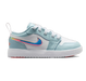 Nike Kids' Jordan 1 Low Alt Shoes - Ocean Bliss / White / Atomic Pink - Just For Sports