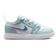 Nike Kids' Jordan 1 Low Alt Shoes - Ocean Bliss / White / Atomic Pink