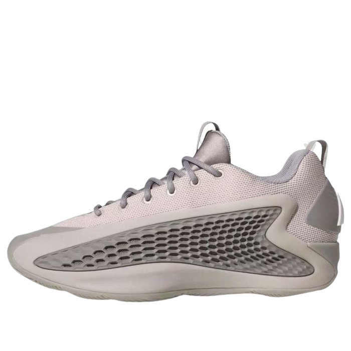 Adidas Men's Anthony Edwards 1 Low Shoes - Metallic Grey / Dove Grey / Cloud White - Just For Sports