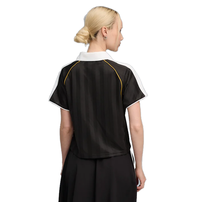 Puma Women's T7 Relaxed Football Jersey - Puma Black - Just For Sports