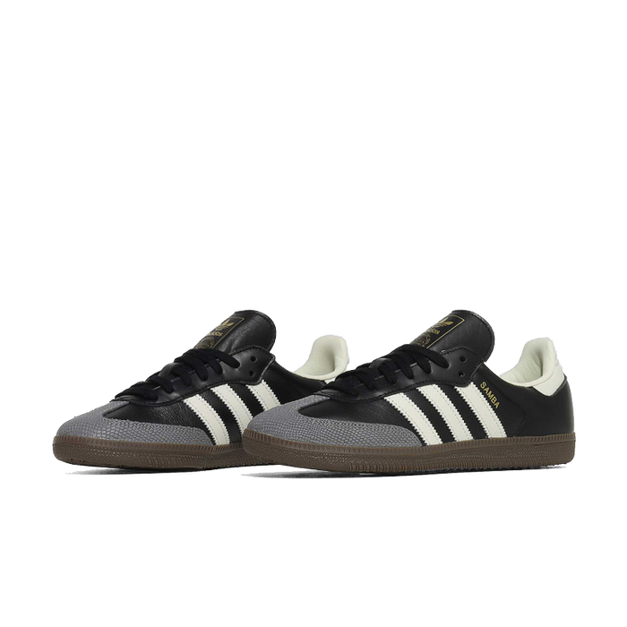 Adidas Women's Samba Og Shoes - Core Black / Off White / Gold Metallic - Just For Sports