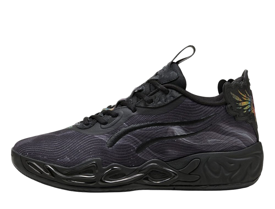 Puma Men's Mb.04 Lo Team Shoes - Black / Dark Amethyst - Just For Sports