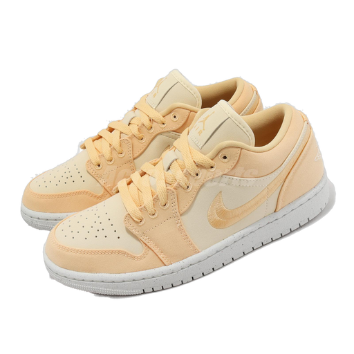 Nike Women's Air Jordan 1 Low Se Shoes - Celestial Gold / Muslin / Sail - Just For Sports