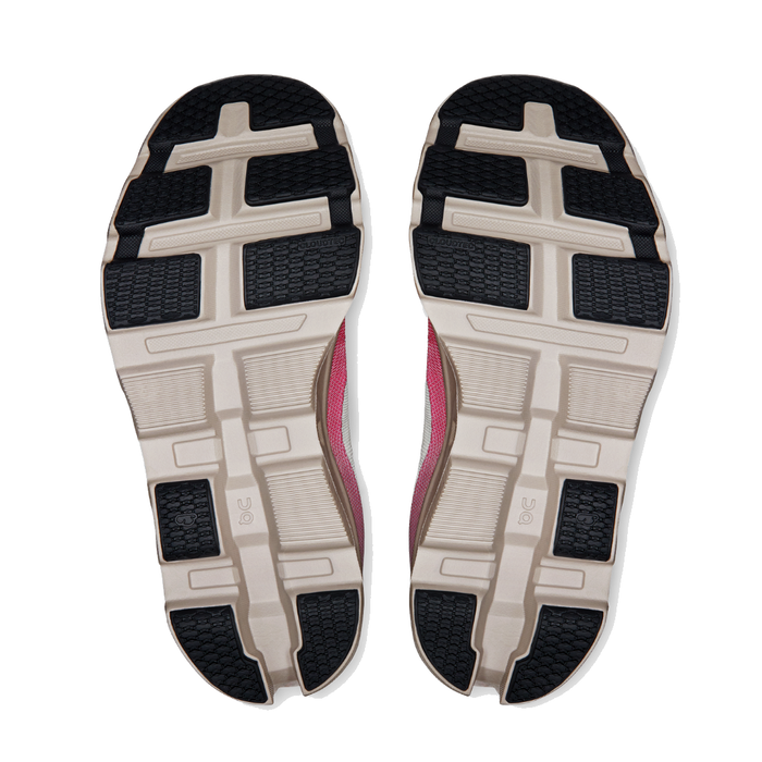 On Running Women's Cloudmonster 2 Shoes - Ivory / Red - Just For Sports